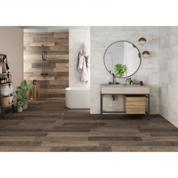 Керамогранит Rondine Aspn Greige 15x100 см