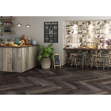 Керамогранит Rondine Aspn Greige 15x100 см