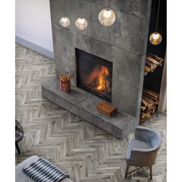 Керамогранит Rondine Lvng Tortora 15x100 см