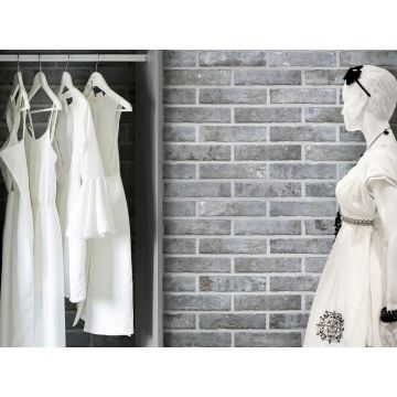 Керамогранит Rondine Tribeca White Brick 6x25 см