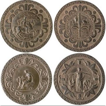 Вставка Sanchis (Санчис) Loire Tac. Olambrilla Nummus Circle 10x10 см (901901)