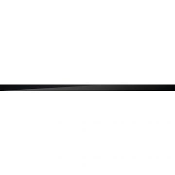 Бордюр Creto (Крето) Creto черный стекло 2,3х60 см PL-023