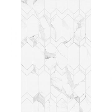 Плитка Creto Mosaic белый 25х40 см 00-00-5-09-00-01-2628