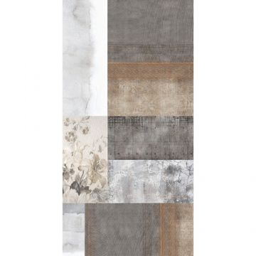 Декор Creto (Крето) Urban Intarsia W/DEC M 31x61 см, глянцевый NR Glossy 1 СCU59D13100C