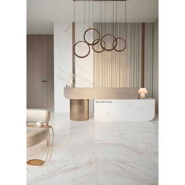Керамогранит Creto Calacatta Gold Polished 80х160 см (MPL-058640)