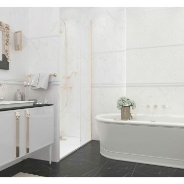 Бордюр Creto (Крето) Forza Листелло матовое золото 0,7x90 см (5010790МТ)