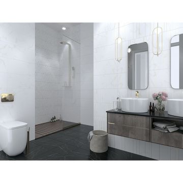 Керамогранит Creto (Крето) Forza Calacatta white PG 01 45х45 см (E0427Y29401)