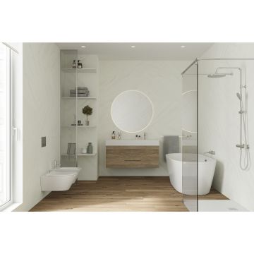 Керамогранит Creto Persian White Polished 80х160 см (MPL-058637)