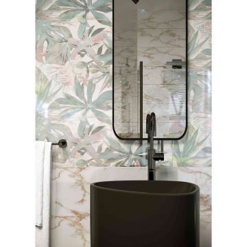 Плитка Creto Shine flower 30х90 см (ND_P0380)