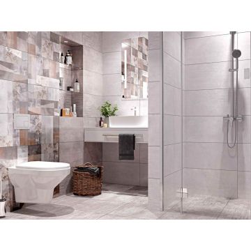 Плитка Creto (Крето) Урбан Urban Chrome W M 31x61 см, глянцевая NR Glossy 1 (СAE14W13100C )