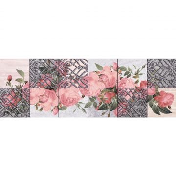 Вставка декоративная Нефрит-Керамика (Nefrit) Портелу 20х60 см (04-01-1-17-03-23-1213-0)