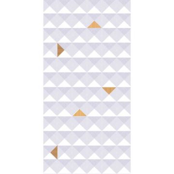 Декоративная вставка Нефрит-Керамика (Nefrit) Oslo белый 25х50 см (04-01-1-10-04-00-1080-1)