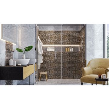 Декор Нефрит-Керамика (Nefrit) Барбадос коричневый 30х60 см (09-00-5-18-31-15-1422)