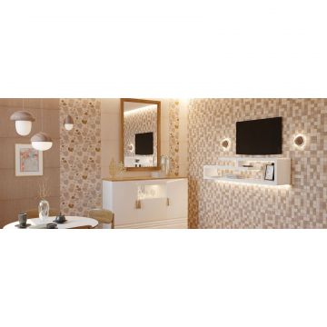 Плитка напольная Нефрит-Керамика (Nefrit) Пене коричневый 38.5х38.5 см (01-10-1-16-01-15-1012)