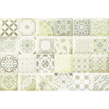 Декор Axima (Аксима) Равенна Зеленая Вставка D 20х30 см