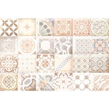 Декор Axima (Аксима) Равенна Коричневая вставка D 20х30 см