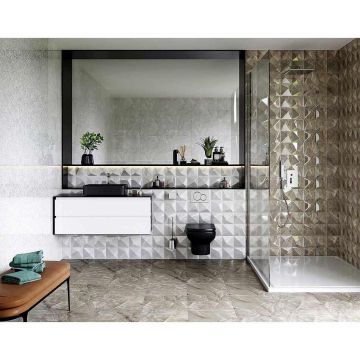 Плитка настенная Axima (Аксима) Норманция темная рельеф 30х60 см