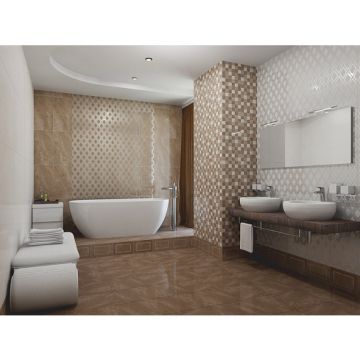 Керамическая плитка Керлайф (Kerlife) Цоколь 31,5х20,6 см Classico Amani Marron 1C (906888)