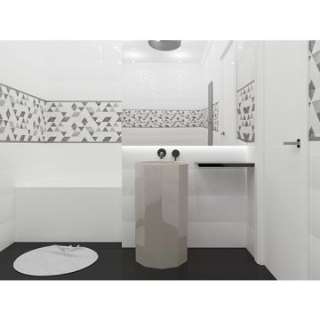 Керамическая плитка Керлайф Декор 25,1х70,9 см Magica Blanco (916956)
