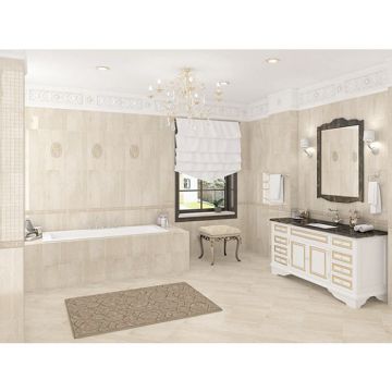 Керамическая плитка Керлайф (Kerlife) Декор 31,5х63 см Olimpia Crema (914879)