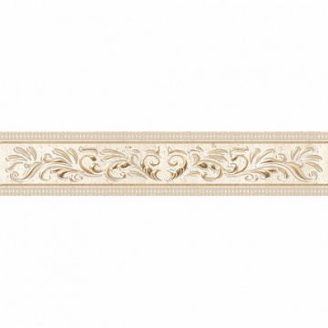 Керамическая плитка Керлайф (Kerlife) Бордюр 3,15х0,62 см Olimpia DArte Crema (914882)