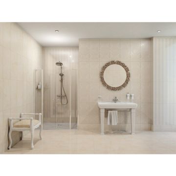 Керамическая плитка Керлайф (Kerlife) Бордюр 3,15х0,62 см Classico Onice Crema 1C (907028)