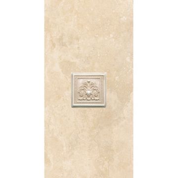 Керамическая плитка Керлайф (Kerlife) Вставка 12,5х12,5 см Pietra Beige Arte (908971)