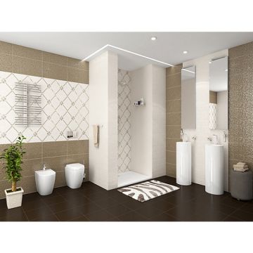 Керамическая плитка Керлайф (Kerlife) Декор 31,5х63 см Pixel Beige 1C (912627)