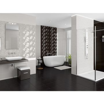 Керамическая плитка Керлайф (Kerlife) Декор 25,1х70,9 см Sense Crema Meandro (913794)