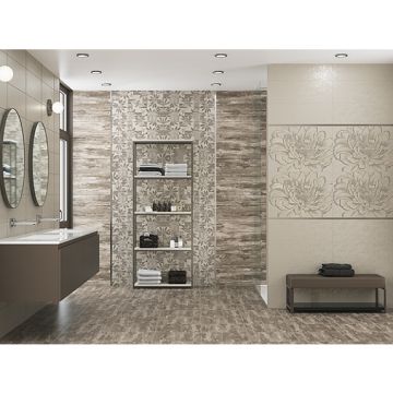 Керамическая плитка Керлайф (Kerlife) Декор 25,1х70,9 см Strato Patchwork Crema (918245)