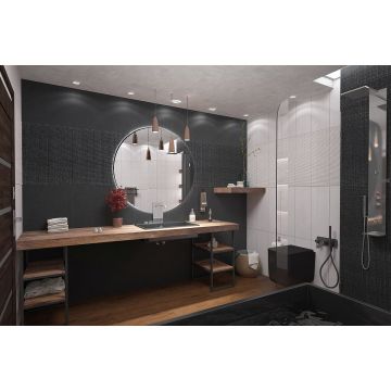 Настенная плитка Керлайф (Kerlife) Laura Mosaico Bianco 25,1x70,9 см (922371)