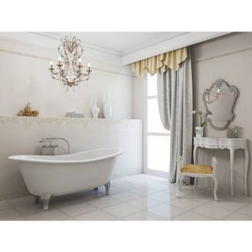 Керамическая плитка Керлайф (Kerlife) Плитка 20,1х50,5 см Aurelia Royal Flores Crema (905743)