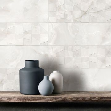 Настенная плитка Керлайф (Kerlife) Onix Bianco R 24,2x70 см (922078)