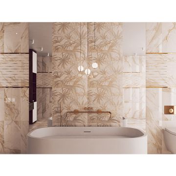 Керамическая плитка Керлайф (Kerlife) Плитка 42,0х42,0 см Calacatta Gold (917370)