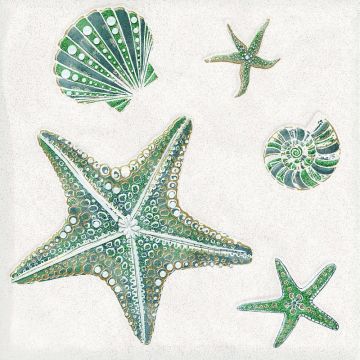 Декор Керлайф (Kerlife) Smalto Mare 1 Bianco 15х15 см (924220)