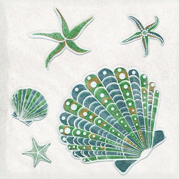 Декор Керлайф (Kerlife) Smalto Mare 2 Bianco 15х15 см (924221)