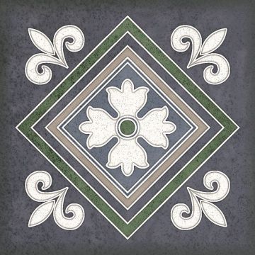 Настенная плитка Керлайф (Kerlife) Smalto Decor 2 Blu 15х15 см (924213)