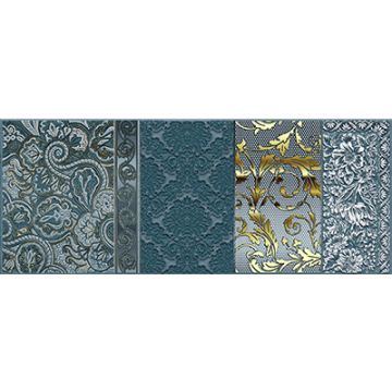 Керамическая плитка Керлайф (Kerlife) Декор 20,1х50,5 см Diana Acqua 1 1C (908287)