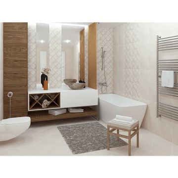 Керамическая плитка Керлайф Декор 31,5х63 см Florance Geometrico Marfil (916104)