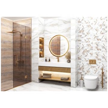 Керамическая плитка New Trend (Нью Тренд) Volcano Pattern 30х60х0,9 см WT36VOC55