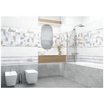 Керамическая плитка New Trend (Нью Тренд) Blues Light 30х60х0,9 см WT36BLU15