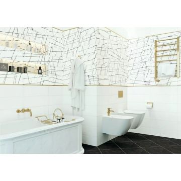 Керамическая плитка New Trend (Нью Тренд) Chicago White 20х60х0,75 см WT11CHI00