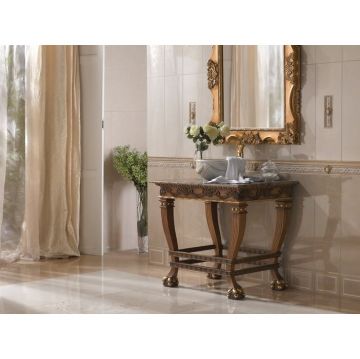 Вставка Керлайф (Kerlife) Ceramicas Botticino Ins. Alessia Crema 9x20 см (910414)