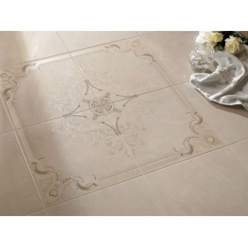 Вставка Керлайф (Kerlife) Ceramicas Botticino Ins. Alessia Crema 9x20 см (910414)