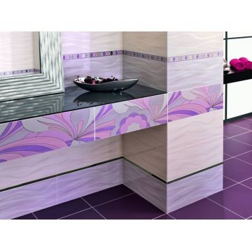 Бордюр Керлайф (Kerlife) Ceramicas Candy Lis. Violet 2x50 см (905469)