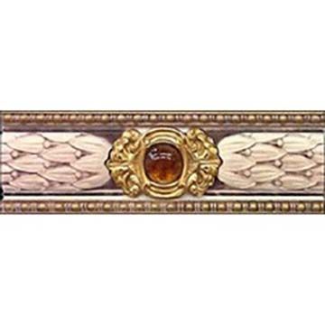 Бордюр Керлайф (Kerlife) Ceramicas Emperador Cen. Majestic Crema 8x25 см (916162)