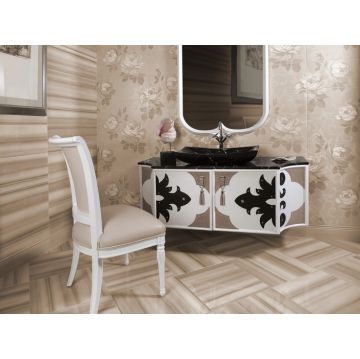 Настенная плитка Керлайф (Kerlife) Ceramicas Marmara Rev. R Gris 25x75 см (902170)