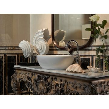 Настенная плитка Керлайф (Kerlife) Ceramicas Portoro Rev. Crema-R Marfil 25x75 см (899380)