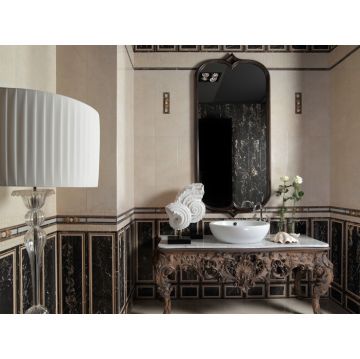 Настенная плитка Керлайф (Kerlife) Ceramicas Portoro Rev. Crema-R Marfil 25x75 см (899380)