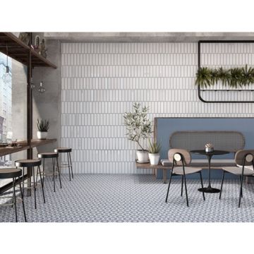 Настенная плитка Керлайф (Kerlife) Ceramicas Small Tile Rev. Mallorca Brick Black 7,5x30 см (918049)